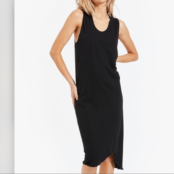 bassike Dresses & Skirts - bassike tank dress bias hem